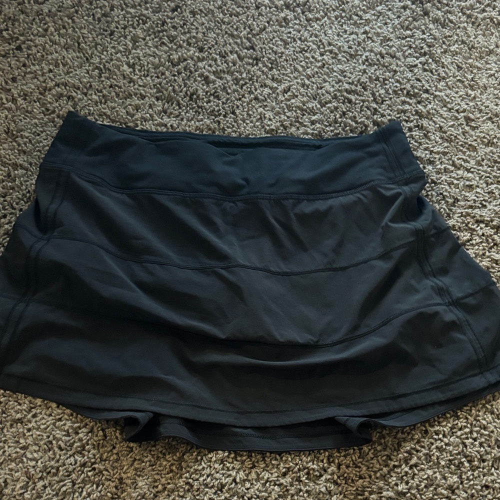 Black lululemon Skort